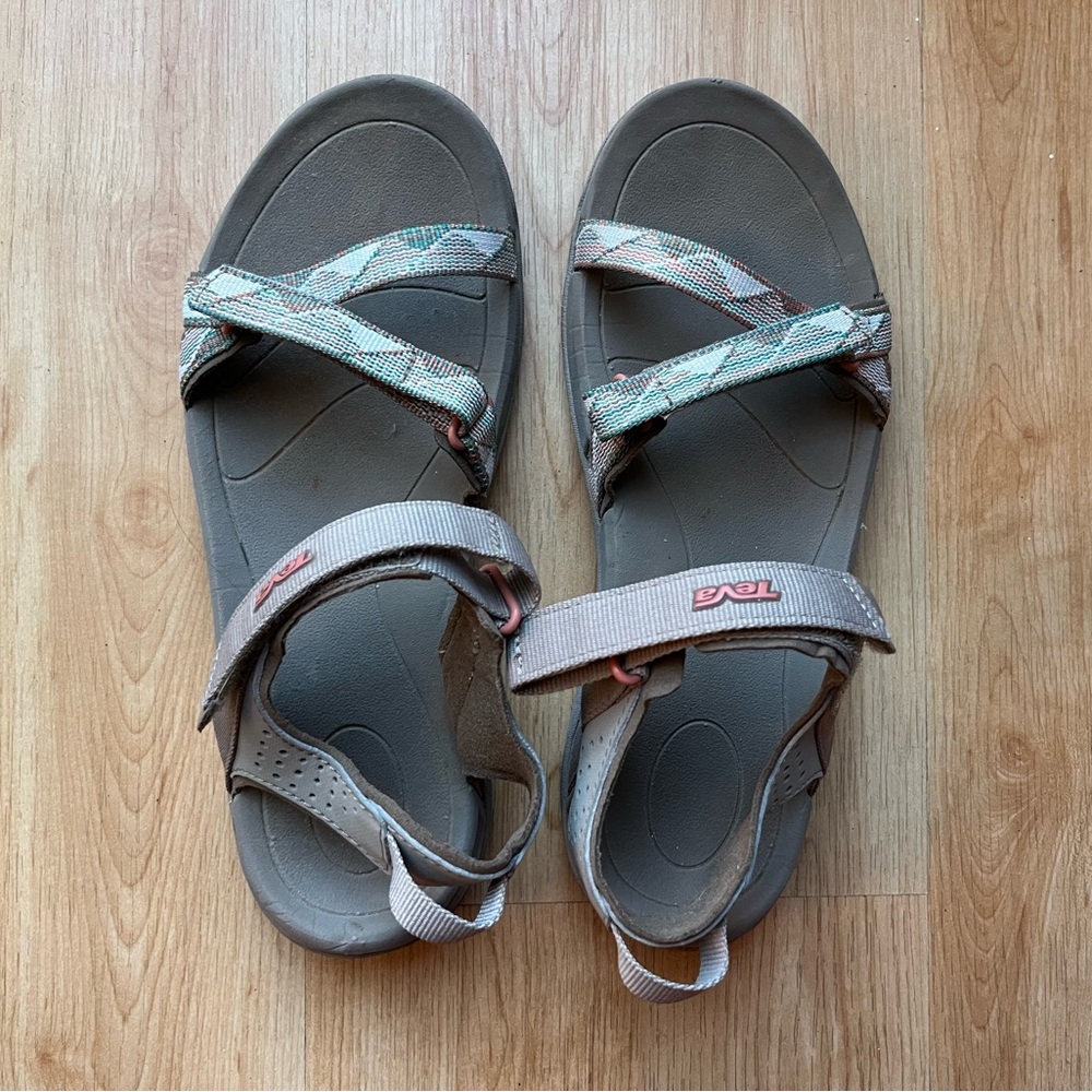 Teva Women's Sandals - Gray and Tan
